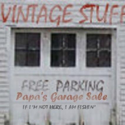 papasgaragesale's profile picture. People call me Mike. I could be Fishing or searching for interesting vintage things in strange places. Avi is not my garage. Re tweet me please, I like it.