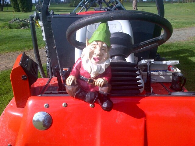 Greens Crew Member at Musqueam Golf and Learning Academy. Loves tractors and sprayers.