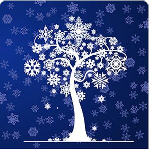 enjoy snowflakes but also look forward to spring blossoms