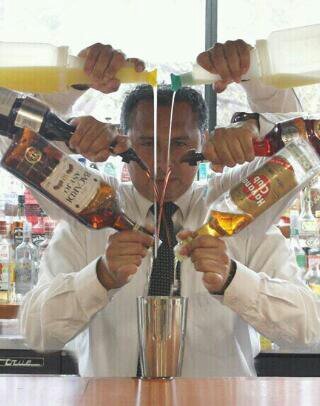 profesor instructor de bar.