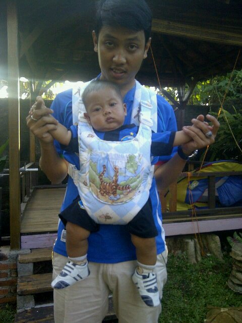 ♥ @adestyades & my babyboy Danendra Devdan Aqil Subagio.