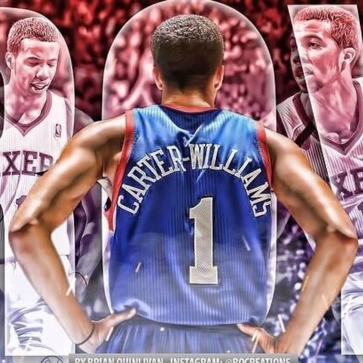 Follow me for the true 76ers experience... Remember: 55' 67' 83'