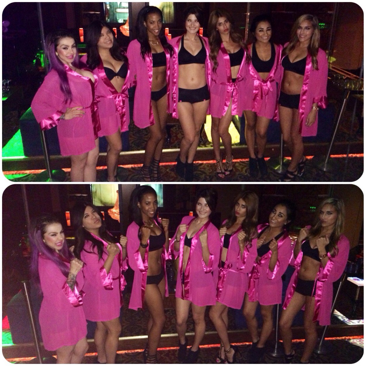 The beautiful cocktail waitresses of the one & only Privae Dallas. Come out every Saturday & catch us playing bottle wars ❤️