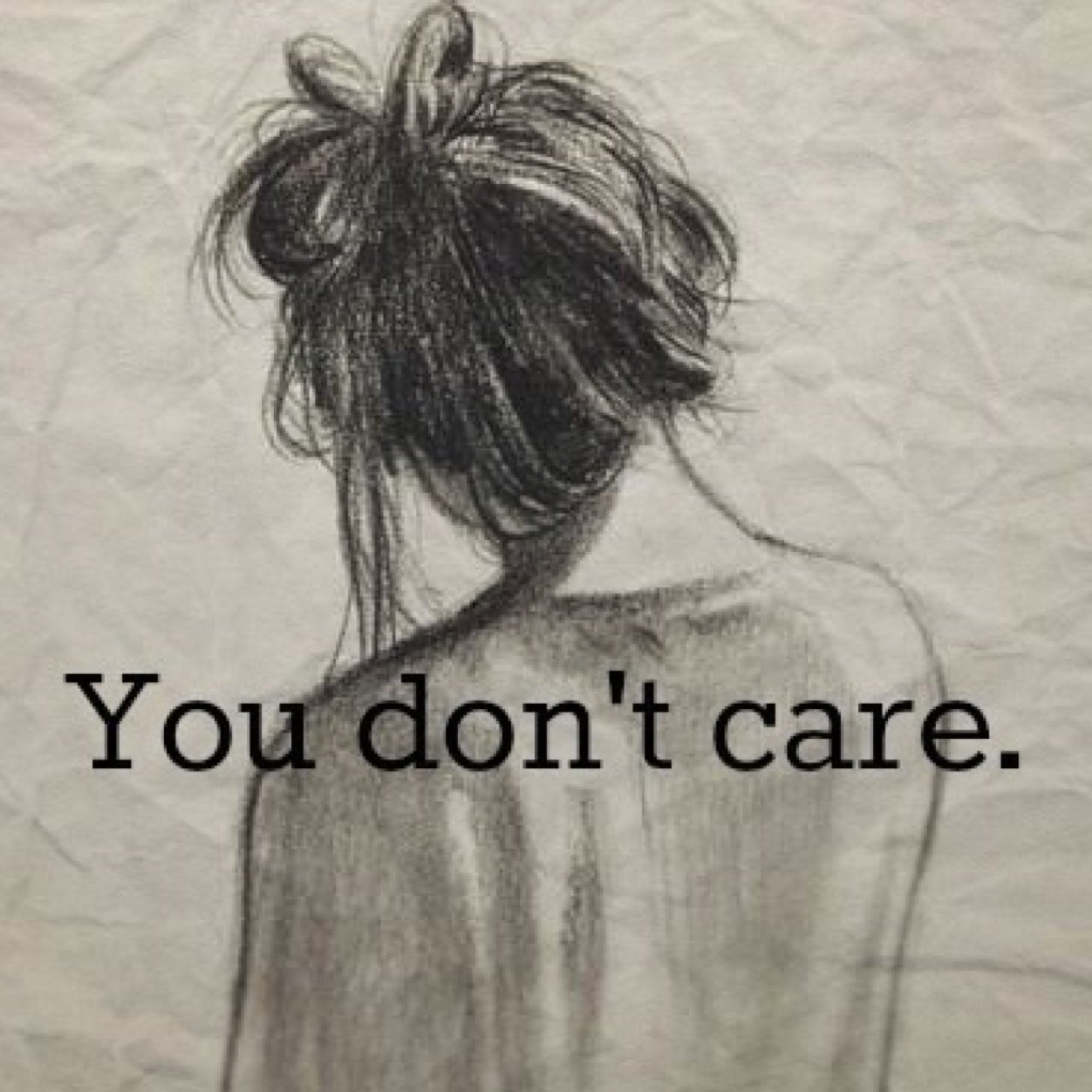 not thin enough, not pretty enough just drowning in my thoughts-