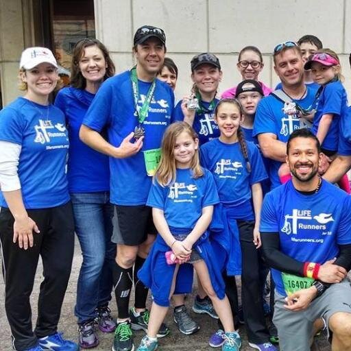 San Antonio Chapter LIFE Runners pray, fundraise, and run/walk - All In Christ for Pro-Life! Join Team at  Jeremiah 1:5