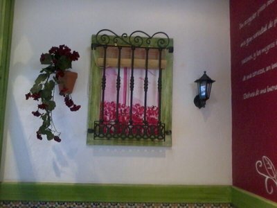 Patio Andaluz en Bilbao. Jamonsito der bueno