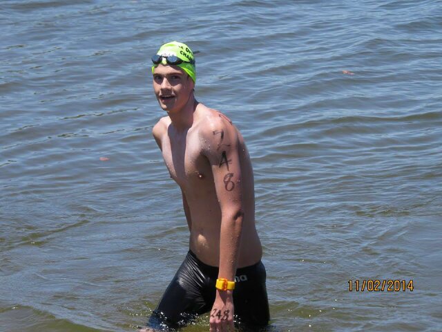 SA Junior Open Water Swimmer