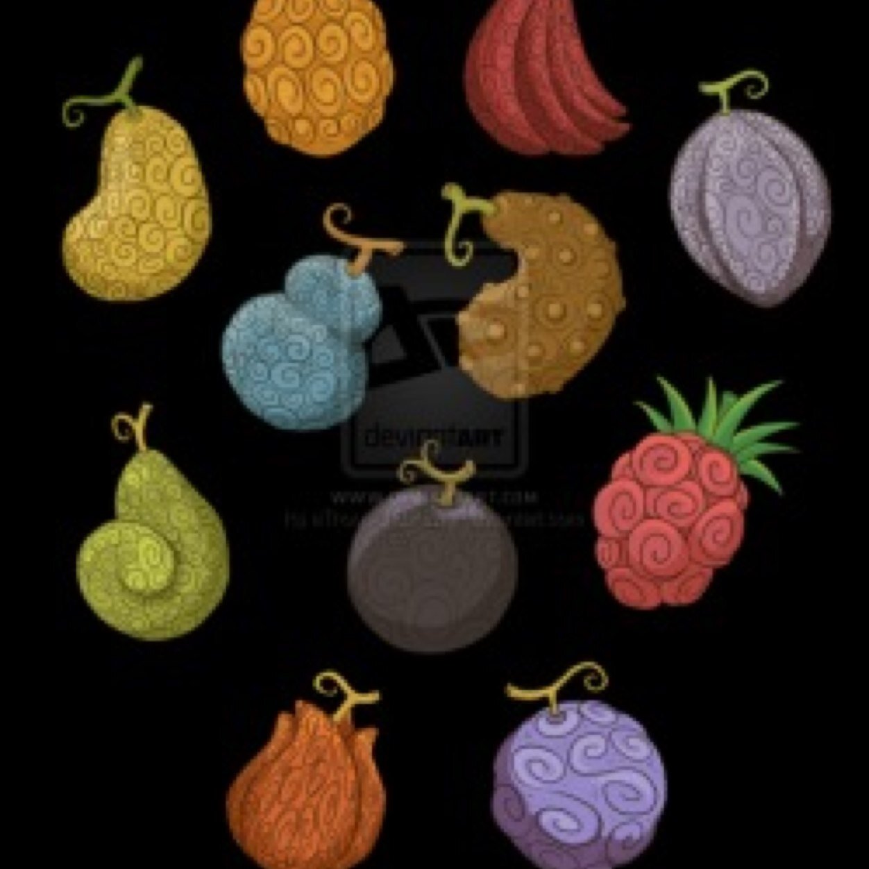 Something new to twitter that i have notice thats missing everyone in one piece devil fruits power