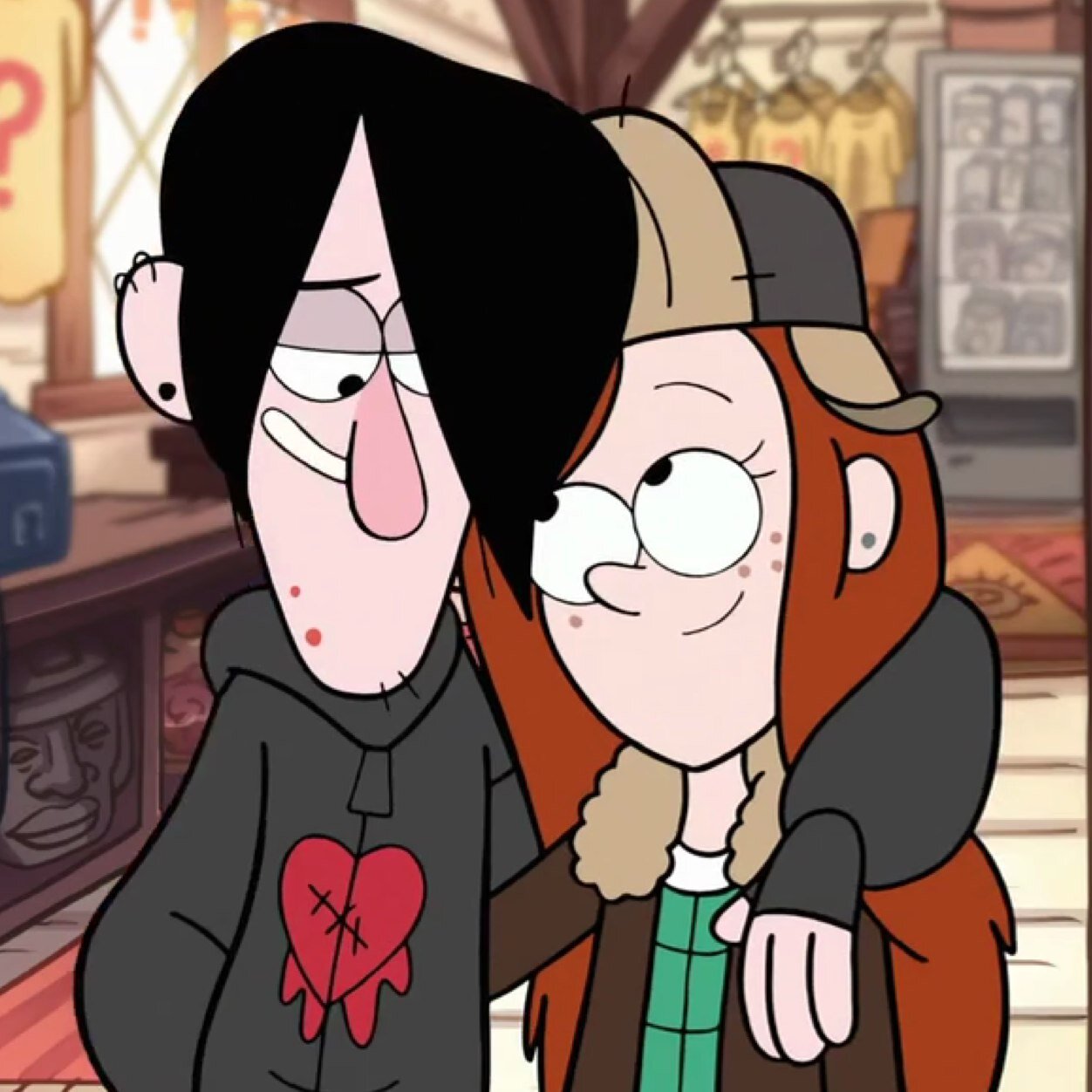 Part-time employee at the Mystery Shack Keep it real, man