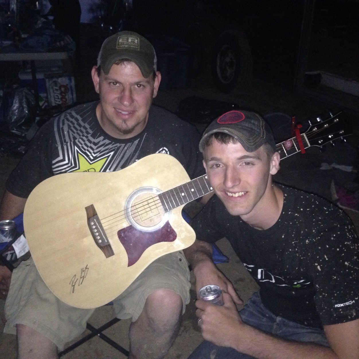 Follow myself, Ryan Keziah, Dewy Suppes for bad ass country music and crazy redneck fun! Bad ass born and bred!!!