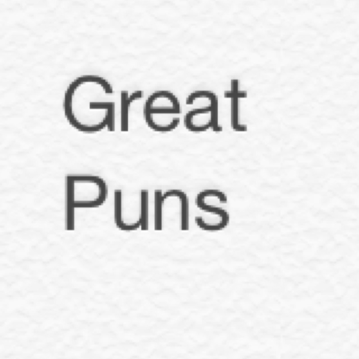 Best puns ever