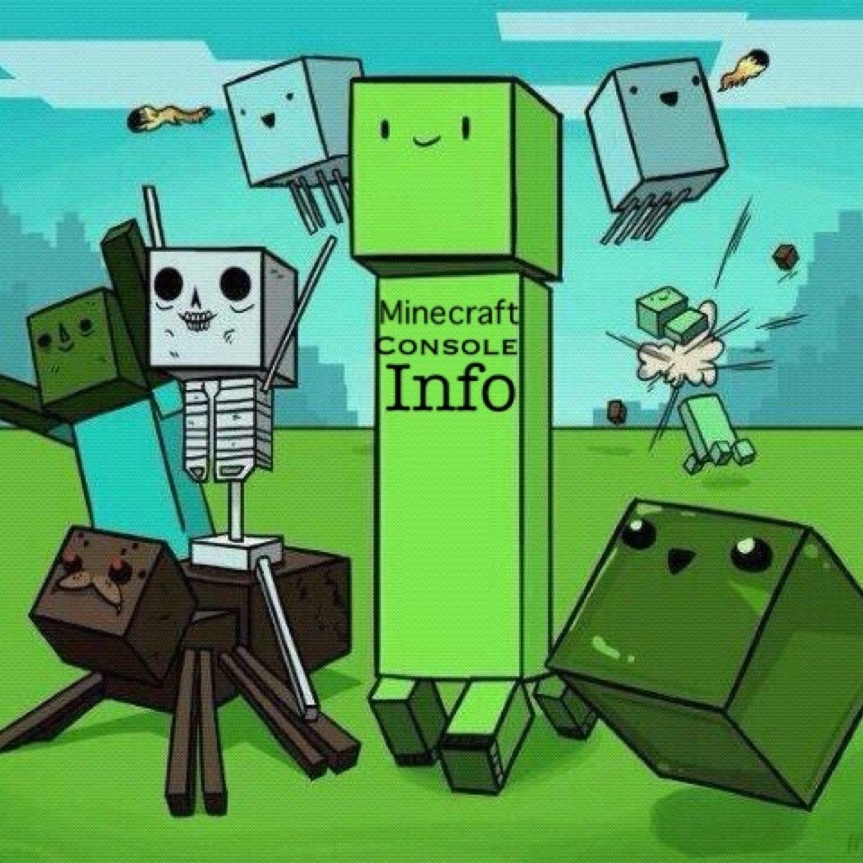 Follow me for daily tweets! I answer questions and tweet minecraft console information, facts, and news! And i play Minecraft on PS4!!!