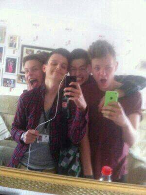 These girls mean a lot to us, they've been here since the start! Love you girls - Wait For The Fall x