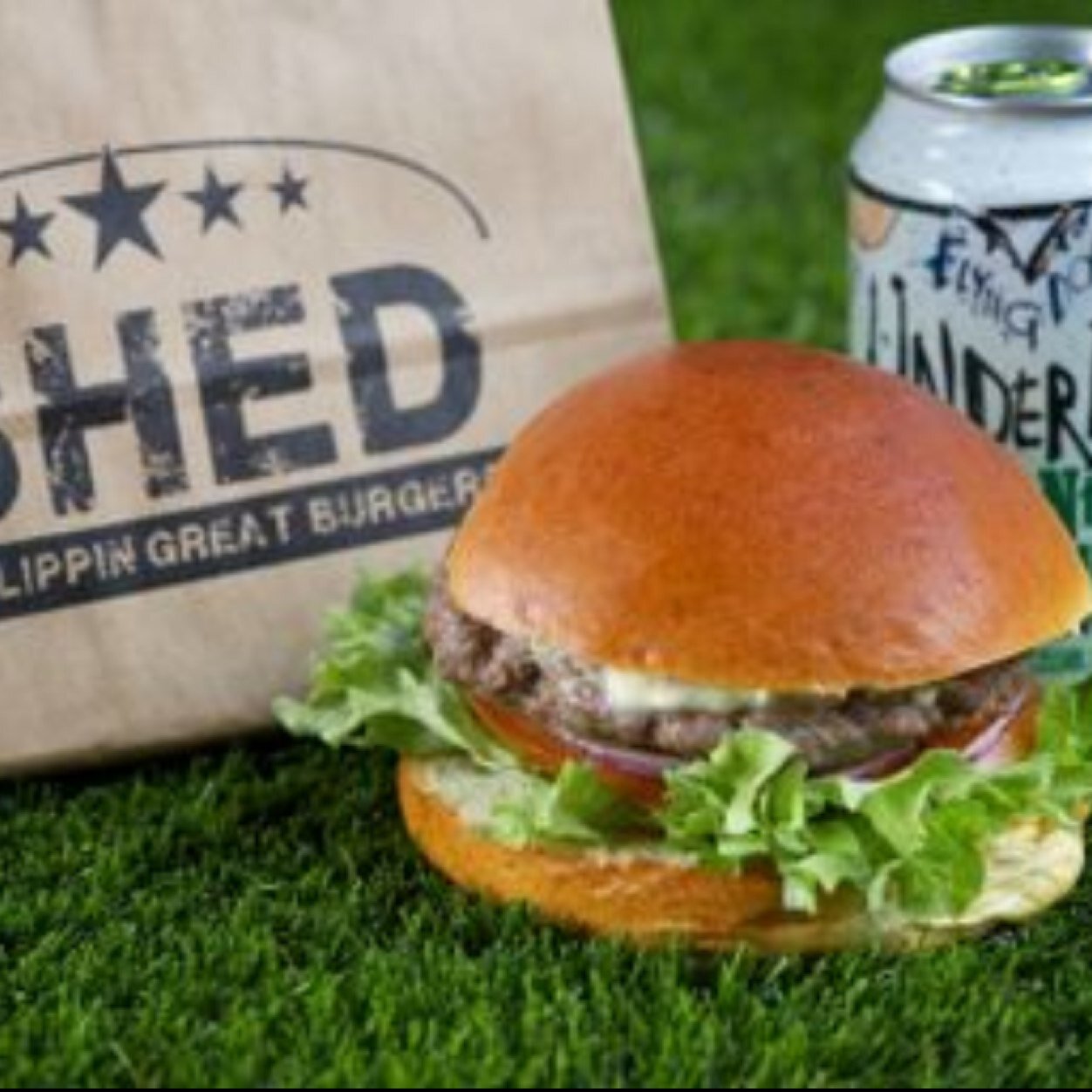 Just Flipping Great Burgers! Hand Pressed Burgers, Dry Aged, Succulent, Beer Fed, Rare Breed, Dexter Beef 100%