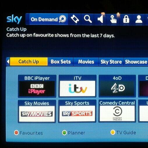 Sky On Demand über Sky Go Sky On Demand über Sky Go
