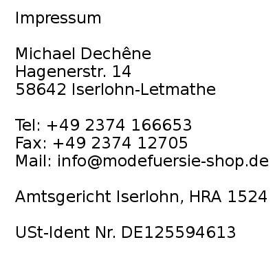 modefuersie's profile picture. Auf über 130 Quadratmetern präsentieren wir Ihnen dort die neueste Mode. Hier finden Sie modische Outfits in den Größen 38 bis 52.