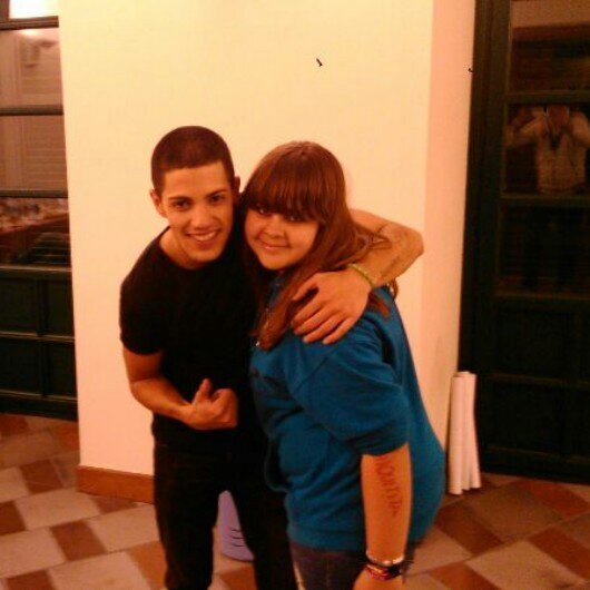 Mañica. cumpliendo sueños desde 2001.Adoro esa fecha en la que empezó todo 11/06/13 AURYN .pastelita ¿El motivo de mi sonrisa? David Martin Lafuente