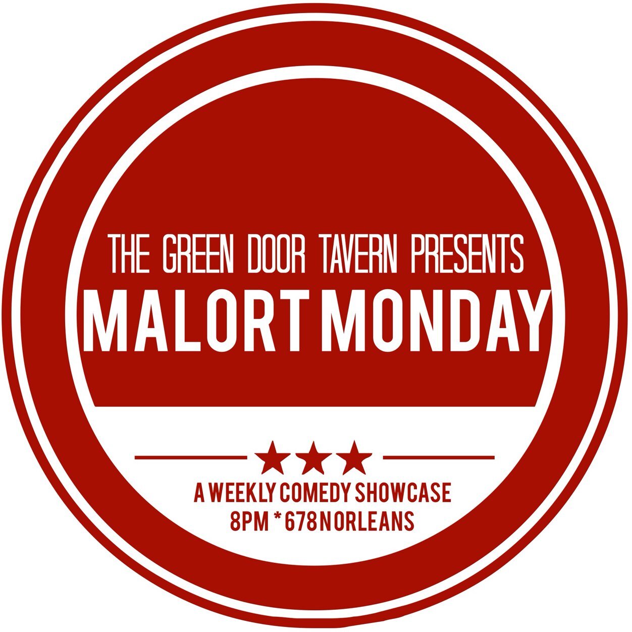 MalortMonday's profile picture. Weekly Comedy Show EVERY Monday Night in the basement of the Green Door Tavern.  8 PM.  Great Stand Up Comedy, Free Malort Shots.