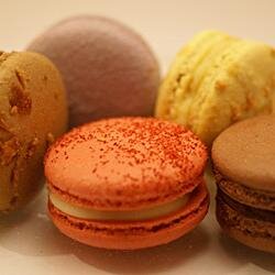 Superb quality authentic French macarons, filled with love.