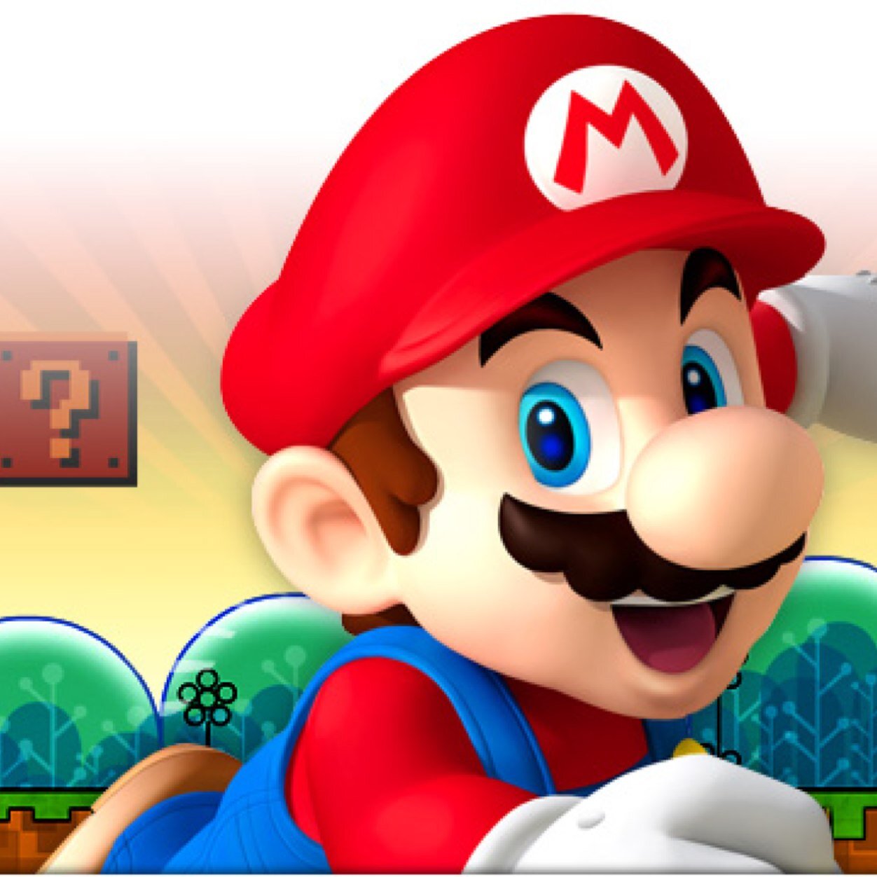 Saviour of the Mushroom Kingdom! My rival is-a Bowser Koopa. I save the Princess from her many kidnaps. It's-a-me, Mario!
