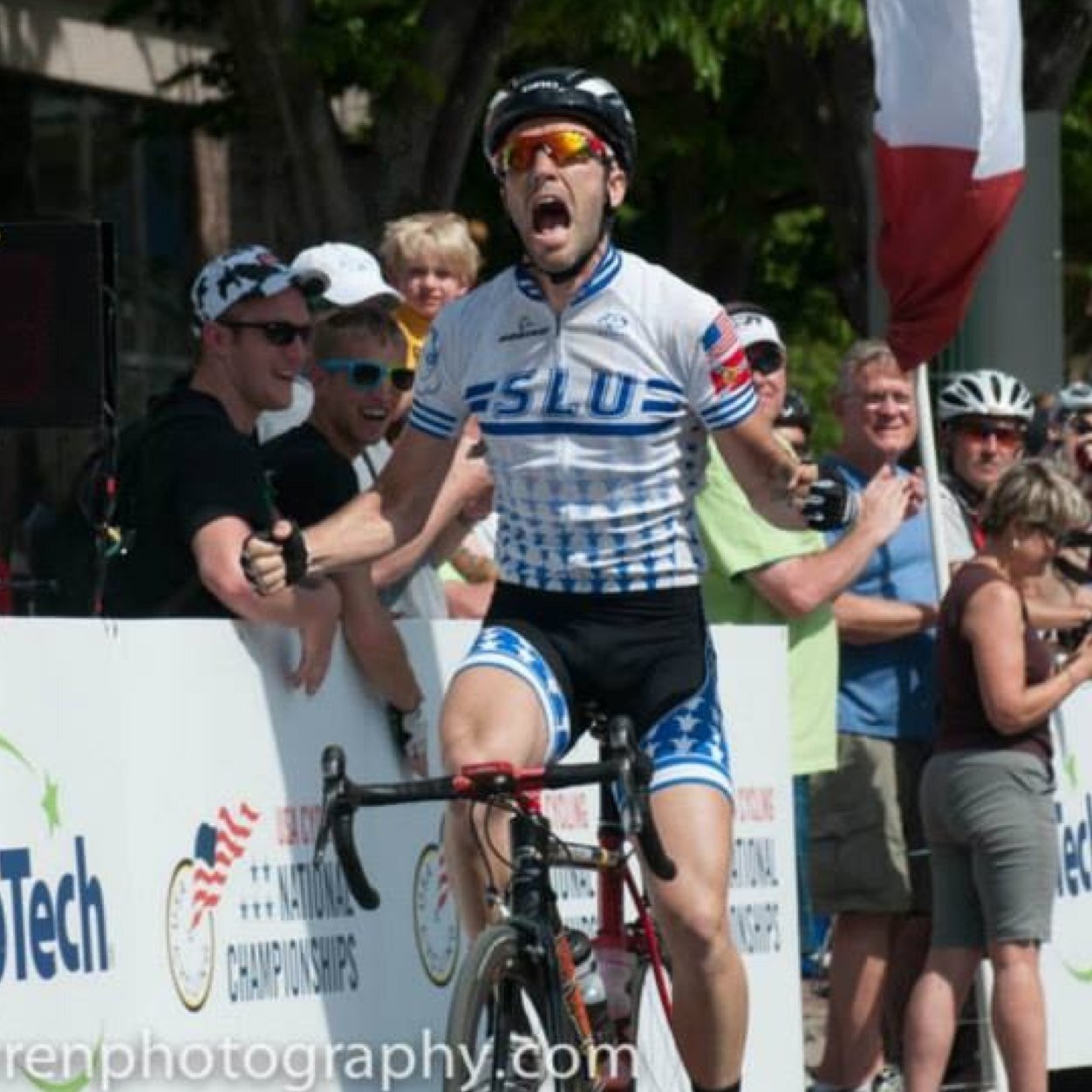 Former pro cyclist turned Attorney.