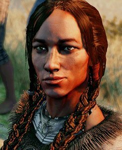 Kwé.~ My name is Kaniehtí:io and I'm part of the Kanien'kehá:ka tribe. And who are you? [[AC RP]]