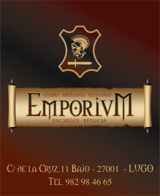 Todo lo que necesites para el Arde Lucus lo encontrarás  en http://t.co/yxYp43IC0t y en la tienda Emporivm, trajes, complementos, bisutería y armamento.