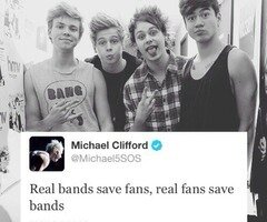 massive fan of 5sos!
