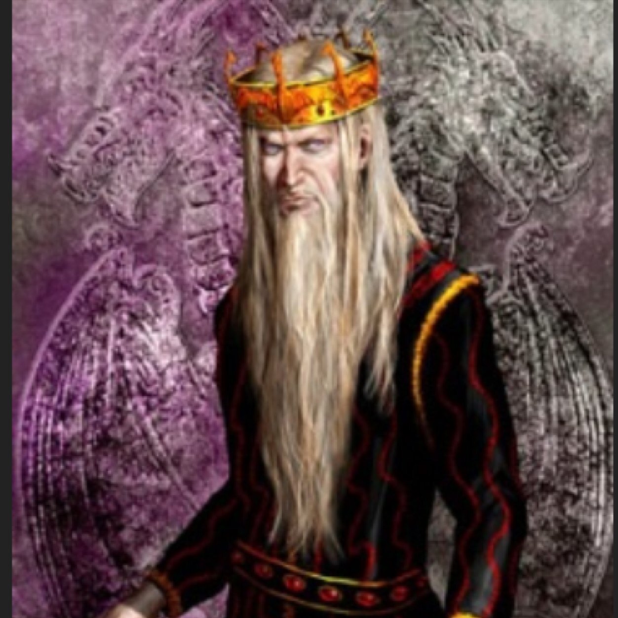 Known better as The Mad King, husband of Rhaeela, father of Rhaegar, Viserys and Daenerys. Burn them all (Not affliated with HBO or GOT)
