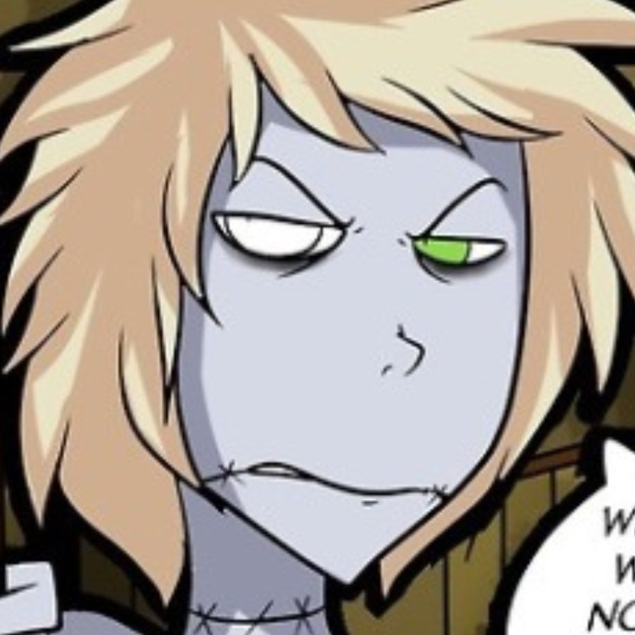 Why hello my amazing public! My name is Frankie and I am an perfect zombie. I am from the Creeps comic!