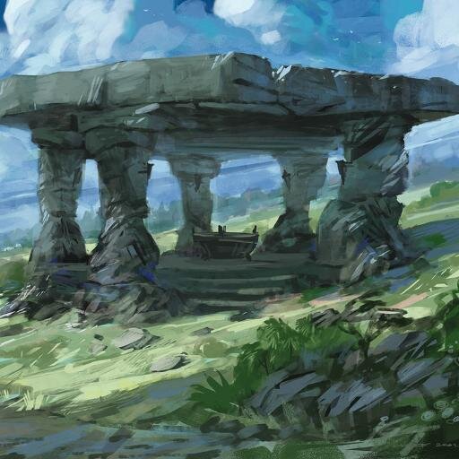 ...when we're lost, tired or injured we meet at a Megalith...