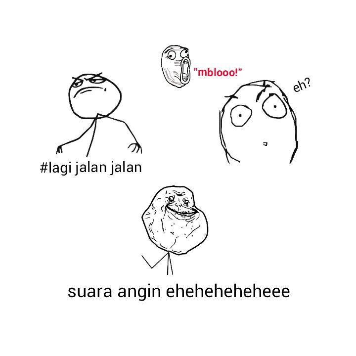 joke yang diulang-ulang tidak membuat kita kembali tertawa. jadi kenapa kita menangisi hal yang sama berulang kali?berbahagialah :D