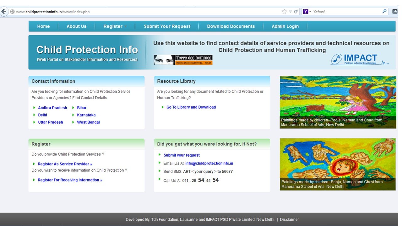 CPresource1's profile picture. Access this website to get info on child protection service providers and resources. The website has phone helpline that can be accessed to find more resources.