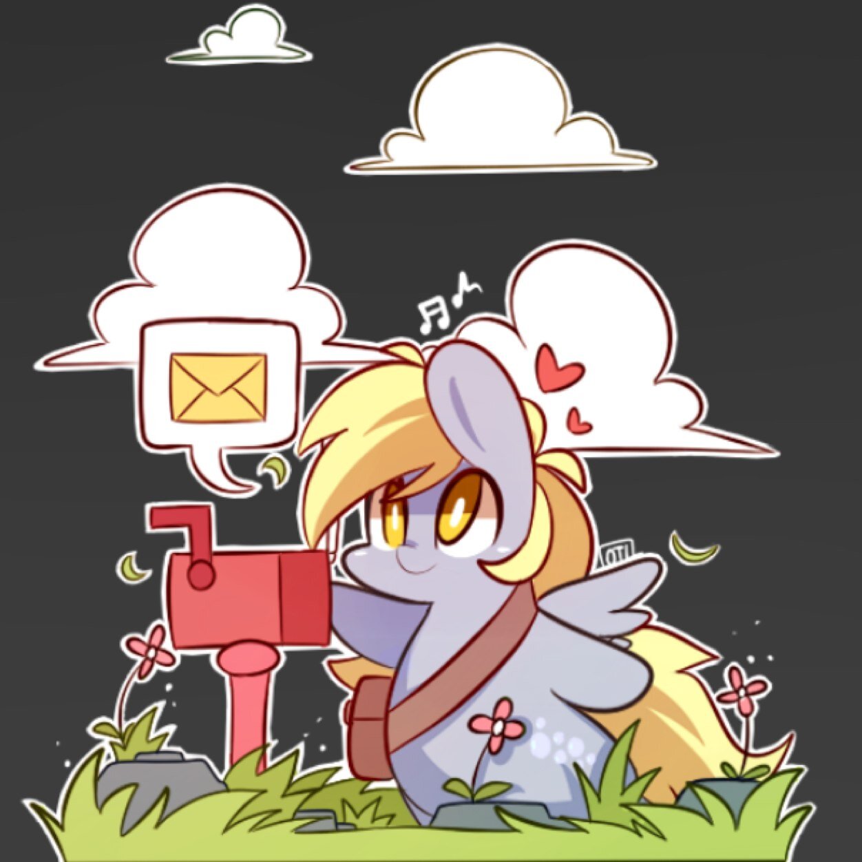 Hi im Ditzy doo,but all my pegasisters and bronies call me Derpy Hooves! ^^ i love all my followers very much! #single ^u^