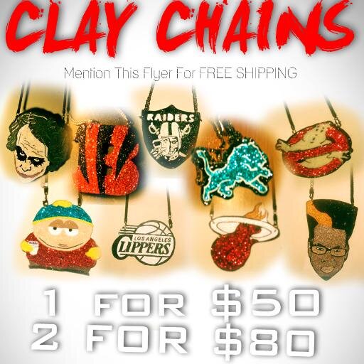 CandyCaneClay's profile picture. WE MAKE CUSTOM CLAY CHAINS ...HIGHEST QUALITY...CHEAPEST PRICES IG:CANDYCANECLAY
