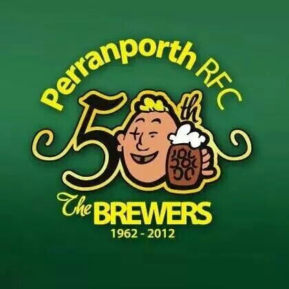 Perranporth RFC 1st XV The Brewers. Enjoying local rugby in tribute cornwall 1 division