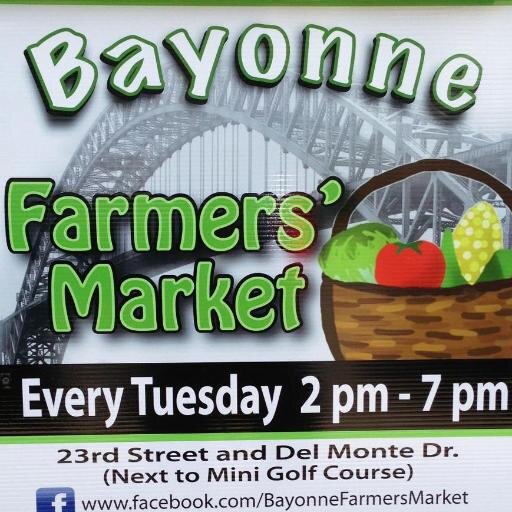 Bayonne Farmers' Market brings the best that New Jersey has to offer right to our city.  Buy Fresh, Buy Local, Eat Healthy.