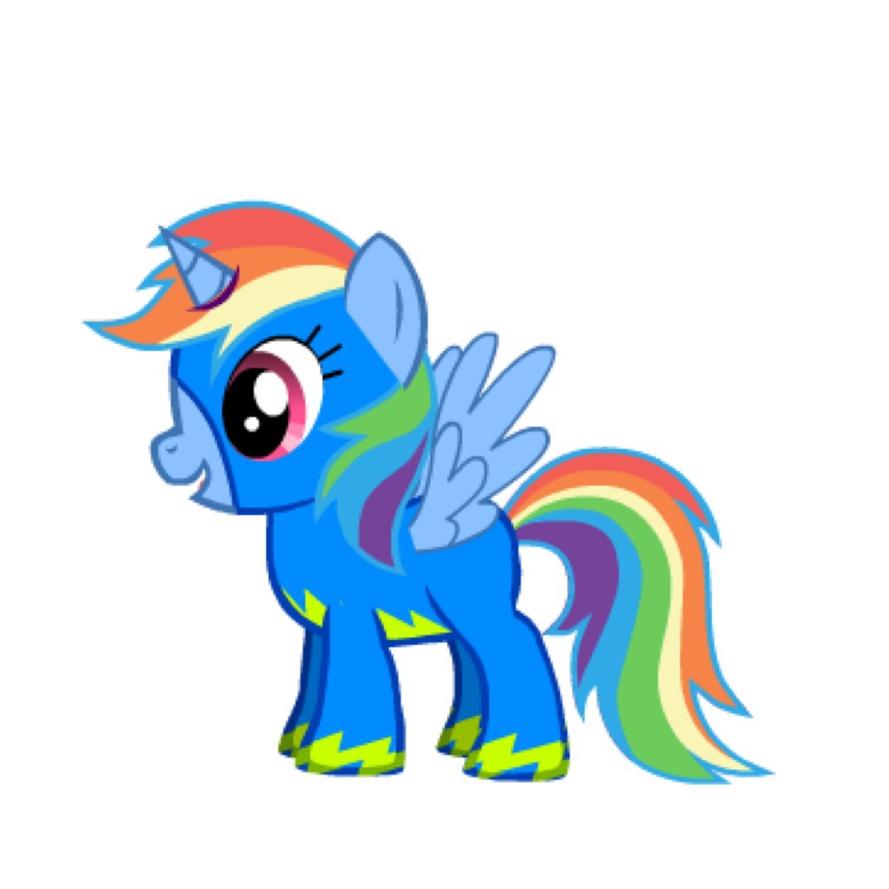 my big sister is the one and only @RaindowDashie_ [rainbow dash]