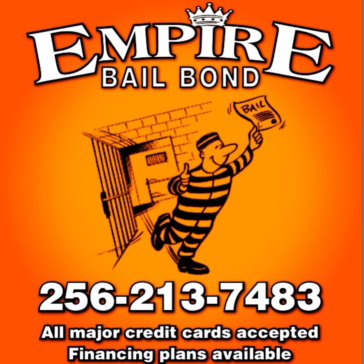 Owner: Chance Wilson born and raised in #Huntsville. #AAMU Alum. Huntsville Area Bail Bond Company! You Ring, We Spring! 256-468-2220 #BailBonds #256 #Arrested