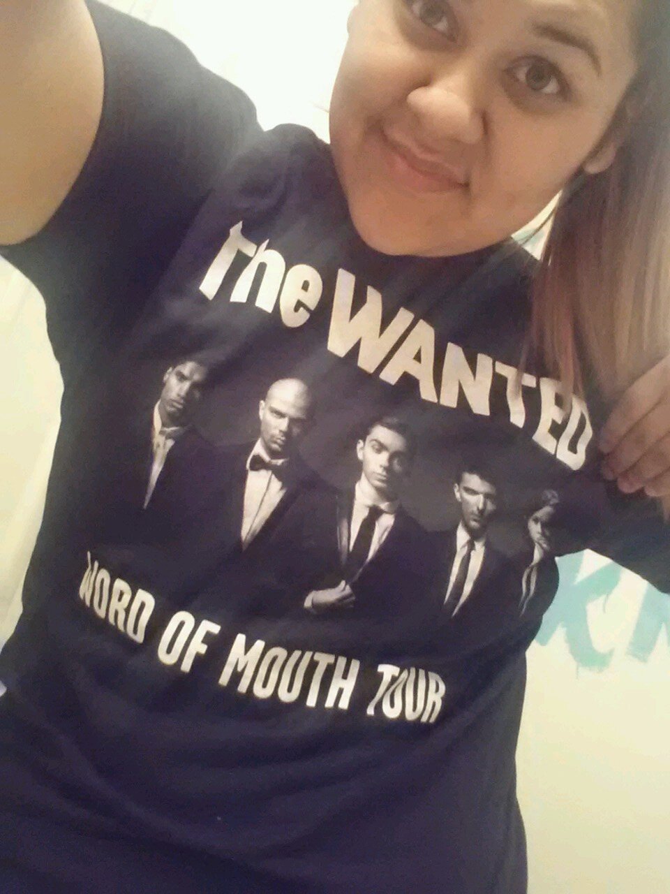 Jazmin, 20, 3/6, Saw THE WANTED on May 4th 2014 #WordOfMouth #TWFanmily