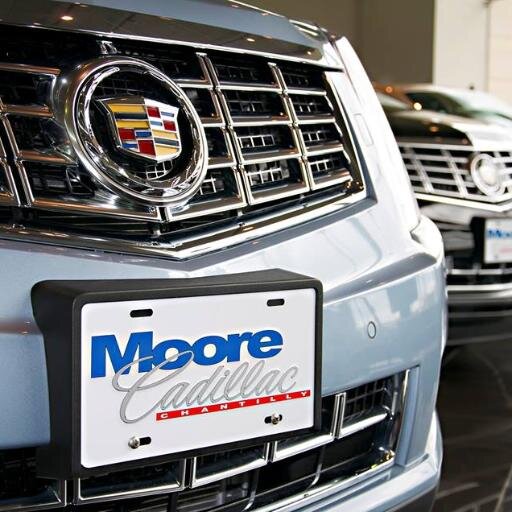 The new and improved Twitter page for Moore Cadillac.
Location:
25450 Pleasant Valley Road  
Chantilly, VA 20152
(703) 674-5900