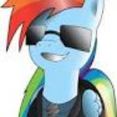 yo im thunderdash the coolest pony in all of equestria most of you probably guessed who my twin sis is huh well she may have the speed but im way cooler/single