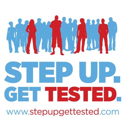 StepUpGetTested's profile picture. Step Up, Get Tested. is a collaboorative effort that brings community based organizations social marketing effort to routinely test for HIV.