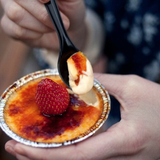 Crème Brûlée on the streets of Melbourne!