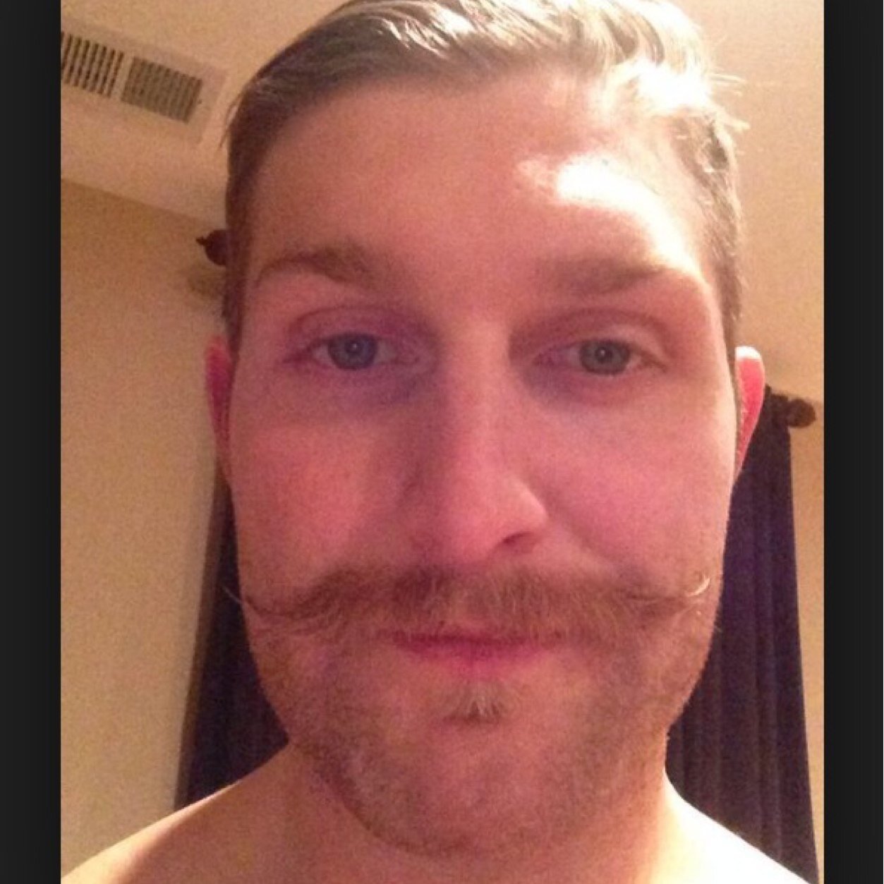 My stache is better than yours,parody i guess