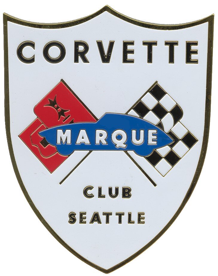 The Corvette Marque (pronounced mark) Club of Seattle,  had its first meeting of record in Aug, 1963 incorporated Nov. 1963. See web site for  membership info.