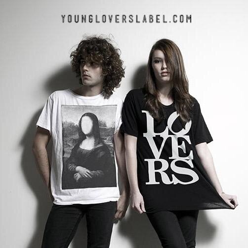 Young Lovers make limited edition T-shirts, Art Prints and more. Oh, and we are eating your eyeballs.