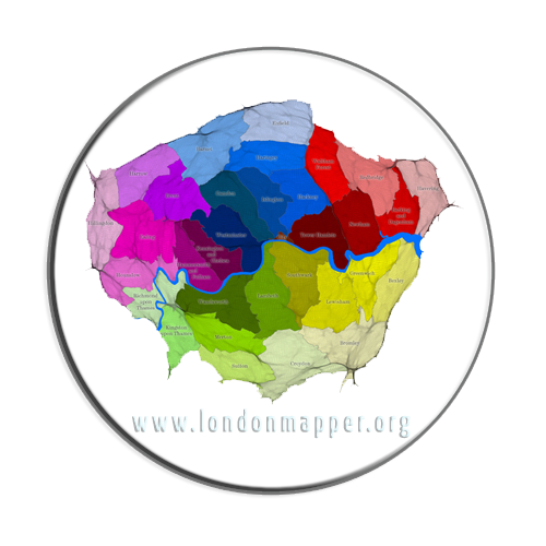 A project by @geoviews & @dannydorling. Funded by @trustforlondon. #london