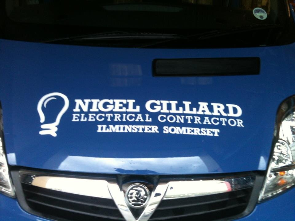 Nigel Gillard Electrical Contractors Ilminster Somerset info@nigelgillard.co.uk