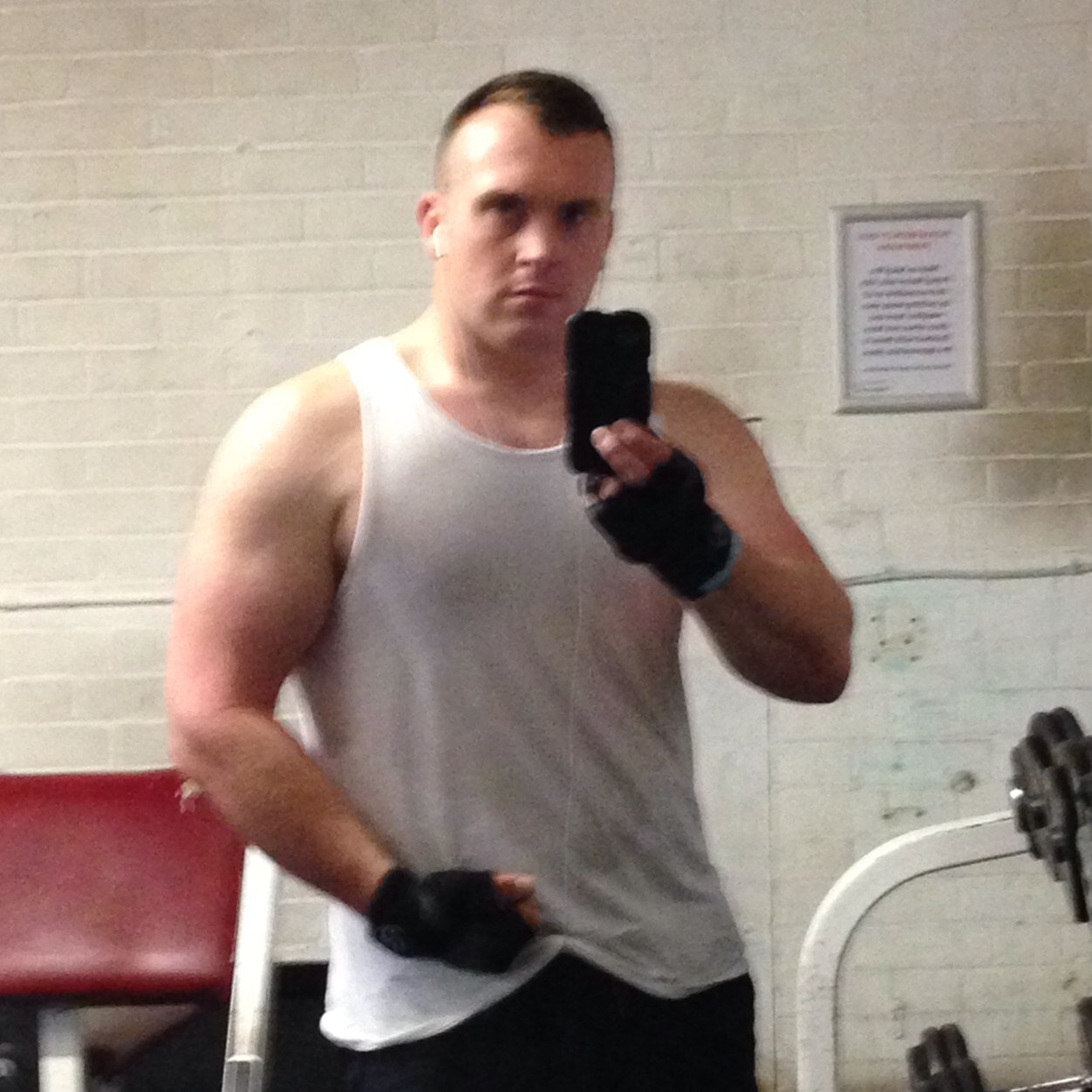 Lift weights and eat Nandos